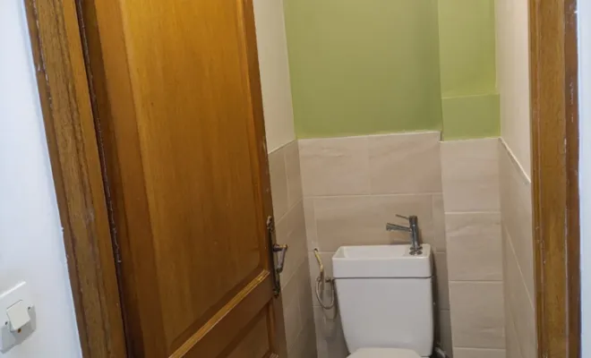 Rénovation d'un WC sur Beuvry-la-forêt, Orchies, M.D Finitions