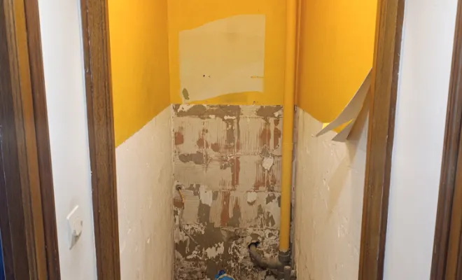 Rénovation d'un WC sur Beuvry-la-forêt, Orchies, M.D Finitions