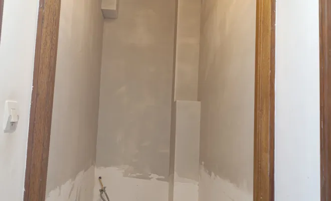 Rénovation d'un WC sur Beuvry-la-forêt, Orchies, M.D Finitions