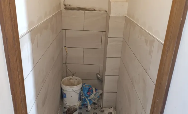 Rénovation d'un WC sur Beuvry-la-forêt, Orchies, M.D Finitions