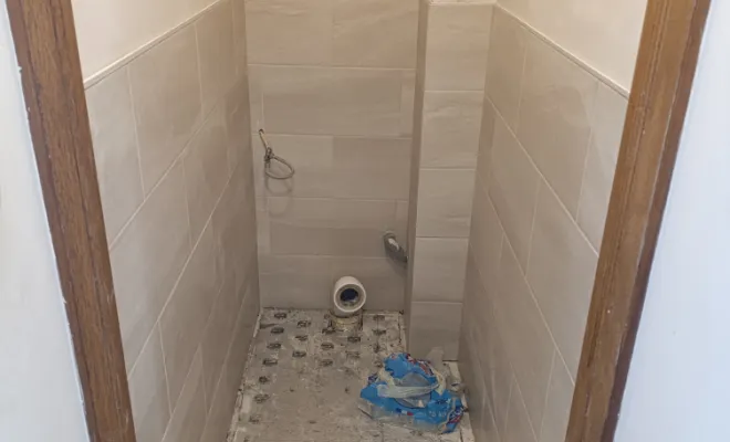 Rénovation d'un WC sur Beuvry-la-forêt, Orchies, M.D Finitions
