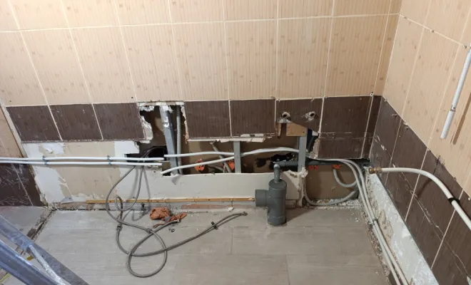 Reprise de la plomberie