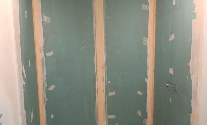 Création d'une niche pour douche