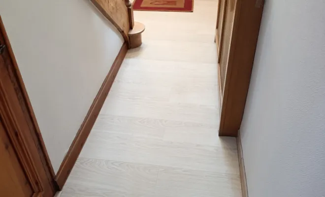 Pose de parquet vinyle "Quick step" avec sous couche intégrés a DOUAI, Orchies, M.D Finitions