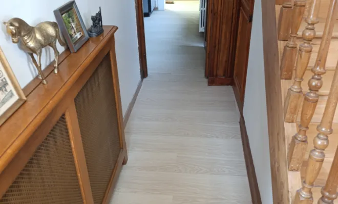 Pose de parquet vinyle "Quick step" avec sous couche intégrés a DOUAI, Orchies, M.D Finitions